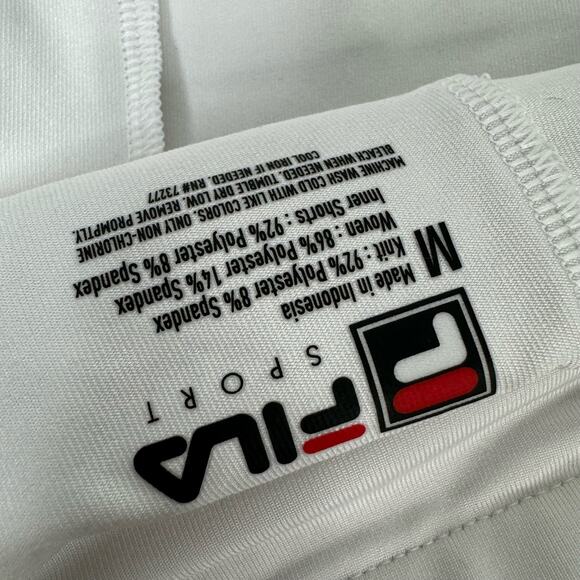 Plated Tennis Skort Fila Mid Rise Medium - Picture 8 of 8